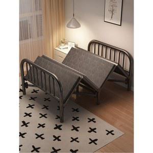 철제 침대 프레임 원룸 핀란드 두꺼운 190x80x40cm 평상형 조립침대 Bed