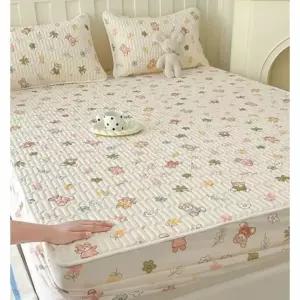 여름바닥이불 여름까는 냉감패드lk 라지킹 패밀리 A형 4면고정침대패드