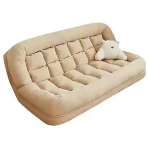 접이식 소파베드 좌식 침대형 다용도 1인용 120cmx120cm 소파 의자 쿠션 아이보