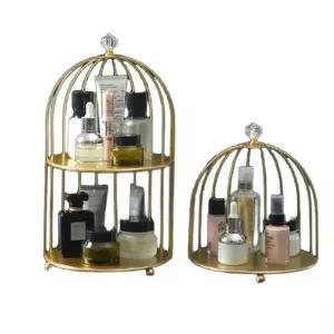 철 새장 립스틱 보관 케어 스킨 화장품진열대 디스플레이 상자 향수