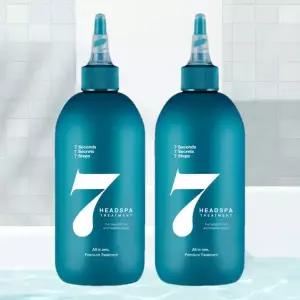 1+1 헤드스파7 트리트먼트 파란눈 블랙 300ml x 2개 7초트리트먼트