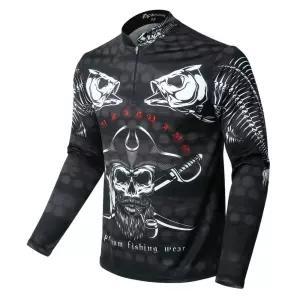 (MFJL-PIRATE)파이럿 mcn낚시단체복 의류낚시 상의 스포츠 레저용상의 용긴팔티 용티 아웃도어옷 낚시 작업