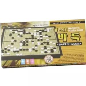바둑 보드 게임 자석 바둑 게임 접이식 휴대용 학습용 2인용 가족 세트