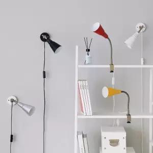 [마이모노샵][마이모노샵] 긴전선 각도조절 침대 책상조명 벽설치 클립형 벽등 무드등 (17057428)