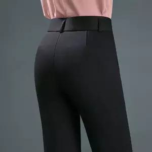 여성 면접 정장 바지 와이드 팬츠 하객룩 세미 정장 스타일 wBT4+6chK