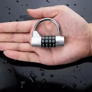 비밀번호 자전거용 장치 5자리조합 블랙 W09 장착 스마트락 U자형