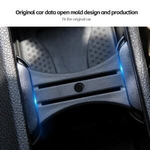 자동차 워터 컵 홀더 제한 카드 삽입 코인 슬롯 센터 콘솔 패널 폭스 바겐 MK6 골프 7/7.5 VW GTI R20 2008