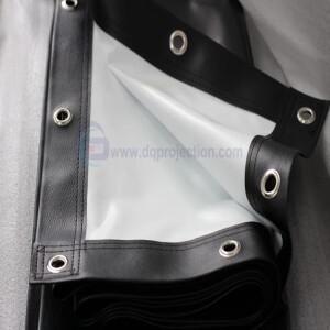 300 인치 전면 프로젝션 고 대비  휴대용 스크린 패브릭 Pantalla Proyeccion with Eyelets Matt White 4K