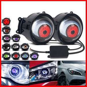 자동차 LED 데빌아이 프로젝터 헤드라이트  장식 다이나믹 전구 엔젤아이 DRL 액세서리용