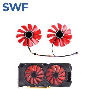 XFX RX 570 580 비디오 카드 쿨러 팬용 85MM FDC10U12S9-C 그래픽 냉각 팬