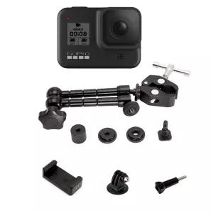 방송 호환 클램프 마운트 GOPRO 매직암 고프로9 슈퍼 vxS6+3ITz