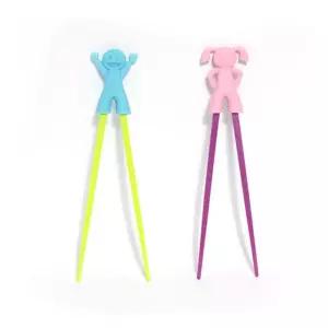 어린이 교정용 실리콘 캐릭터 젓가락 아동용 친구 디자인 siZ9+3Tdc