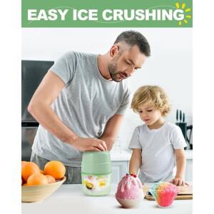 [호환품]아이스 면도기 스노우 콘 기계 빙수 수동 얼음 더블 스테인레스 스틸 블레이드 분쇄기