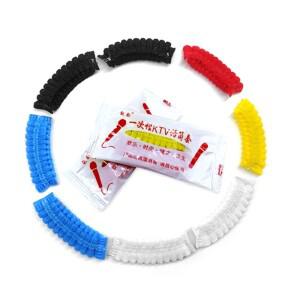 200 팩의 마이크 커버 일회용 항균 개별 포장 대부분의 적합한 보호