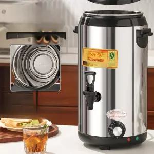 식당 온수기 대용량 들통 보온 물끓이는기계 스텐 육수 상업용 벽걸이 카페 편의점 커피