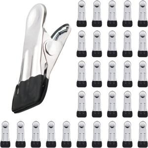 옷을 걸기 위한 고강도 옷 핀 공예용 스테인레스 스틸  클립 비치 타월 주방 양말 Fabri