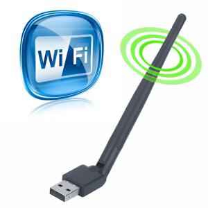 공장 MTK 7601 WIFI 동글 RealTec Usb 무선 어댑터 RTL PC DVB-T2 DVB-S 디지털 위성 TV 수신기
