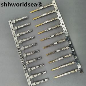 Shhworldsea Audi 호환 VW Skoda 호환 SEAT 호환 용 수리 와이어 남성 및 여성 터미널 핀 000979035 E 8K 0