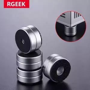 모니터스피커스탠드 거치대 4개 알루미늄 합금 하이파이 오디오 스피커 스탠드 풋 패드 충격 흡수 스파이크