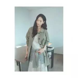 매장정품 8SECONDS 에잇세컨즈 허리스트링 중기장 야상 카키 356339CC5H 1301507