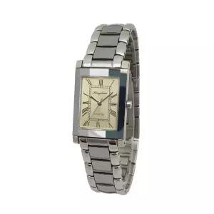 킹덤 고품격 텅스텐 로즈골드 다이얼 여성 선물 명품 예물 고급 사각 메탈 손목 시계 / KD1002RF