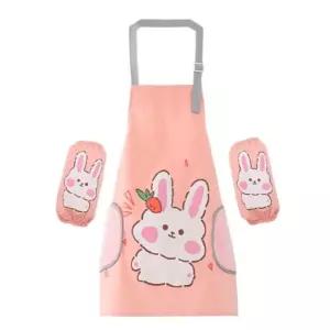 어린이 미술교실 물감놀이용 방수앞치마 팔토시세트/ 얼룩방지 5살 유치원