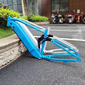 자전거프레임 Kalosse 소프트 테일 프레임 히든 배터리 전기 팻 자전거 26X4.0