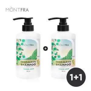 몽프라 사춘기 초등학생 청소년 두피 냄새 딥클린 샴푸 500ml 2개