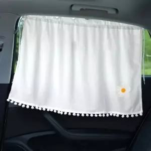 (GTF67839)커튼식 차량용 햇빛가리개(꽃한송이)