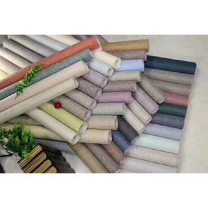 비접착식 벽지 거실 접착식 연속 패브릭 무늬 침실 단색 시트지 새로운