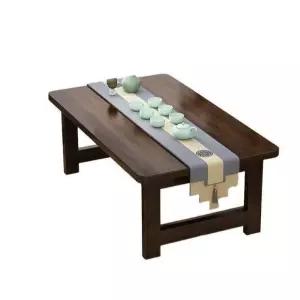 티테이블 선비책상 좌식 원형 우드 세라믹 접이식 다도 거실