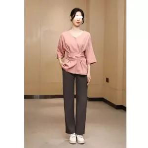 스파 마사지사 유니폼 피부관리사 피부과 작업복 미용사