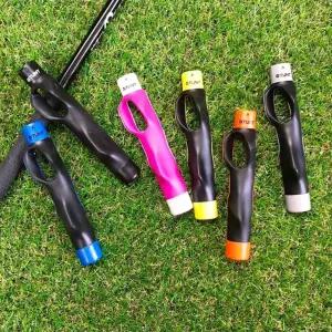 자세 골프 그립 교정기 스윙 연습 용품 휴대용 초보 P.V