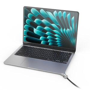 맥북 에어 15인치 M2 u2013M4 잠금 u2013 방지 어댑터(키드 케이블 포함) - 실버용 컴펄록스 레지 어댑터