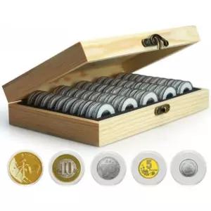 픽바이 주화 수집 컬렉션북 코인 화폐 홀더 전시함 동전 케이스