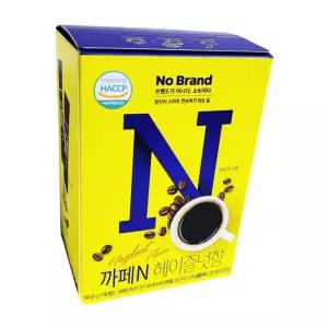 노브랜드 카페N 헤이즐넛향 커피 1gx100개입 브라질산 원두 분발 스틱 인스턴트 커피