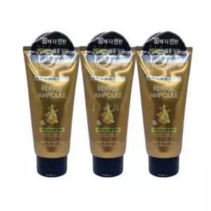 케라시스 어드밴스드 10X 리페어 앰플 헤어팩 300ml x 3개 극손상 모발 헤어 케어