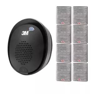 쓰리엠 차량용 공기청정기 플러스 블랙 + 교체 필터 8p, PN38816(공기청정기) + PN38716(필터)