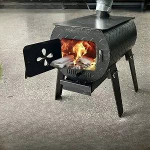 실내장작난로 전원 나무 벽 화목난로 대형