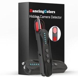 숨겨진 카메라 탐지기 스파이 방지 카메라 탐지기 무선 RF 신호 스캐너 GPS 추적기 탐지기 여행용 스파이 장치 탐지기 사무실 호텔 탈의실 - 휴대용 개인정보 보호