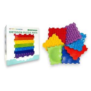 레인보우 감각 매트 마사지 게임 정형외과 퍼즐 바닥 세트