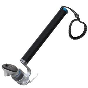 iB 크리켓용 VR 크리켓 배트 부착 - 메타 퀘스트 3/3s Q 2 프로와 호환 알루미늄 쇼트 핸들 액세서리로 몰입형 게임 경험 향상