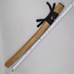 일본 56CM 롱 소드 칼집 검은색 SAGEO 피팅 사무라이 와키자시 카타나 사야 액세서리 하드/나무 조각