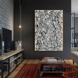 Citon Jackson Pollock 인치Number 19인치 캔버스 현대 미술 유화 세계 작품 포스터 그림 벽 장식 홈 인테
