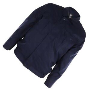 쿨링 팬 자켓 에어컨 의류 보호용 긴 슬리브 5V(다크 블루)