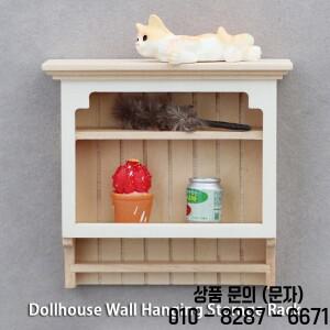 1:12 인형의 집 미니어처 나무 벽걸이 보관 랙 디스플레이 스탠드 주방 조미료 선반 가구 모델 장식 장난감