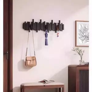 피아노 옷걸이 건반 벽걸이 접이식 인테리어