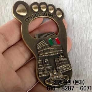 이탈리아 로마 스타일 냉장고 자석 합금 와인 오프너 스틱 레트로 컬렉션 캔