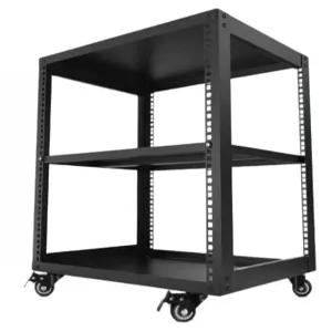 DJ 믹서 스탠드 선반 보관 12U 장비 음악 디제잉