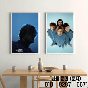 밴드 K Katarsis 페인팅 서예 방수 종이 카페 바 캔버스 소재는 프레임 붙일 없습니다.